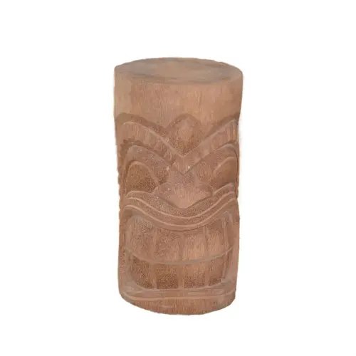 Product image of the product “Tiki statue Polynesia style model full teeth, sizes 50cm and 100cm, Natural finish ”